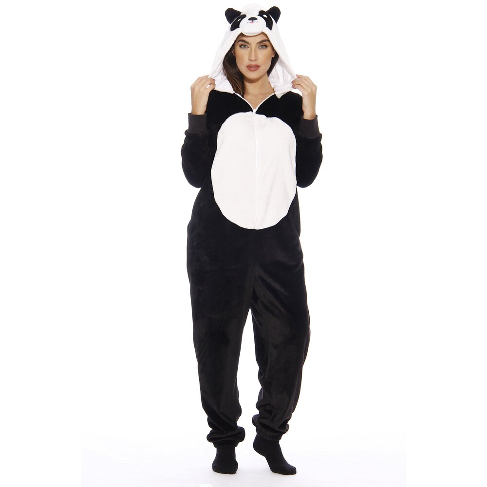 8652 L6403-XS-Panda #FollowMe Adult Onesie/Pajamas